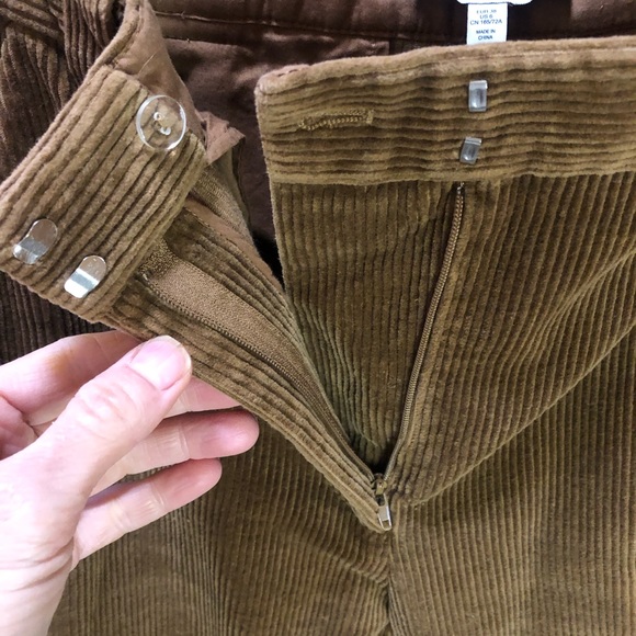 & Other Stories Stockholm Atelier Brown Corduroy Trousers EU Sz 38/ US Sz 6 - Picture 4 of 9